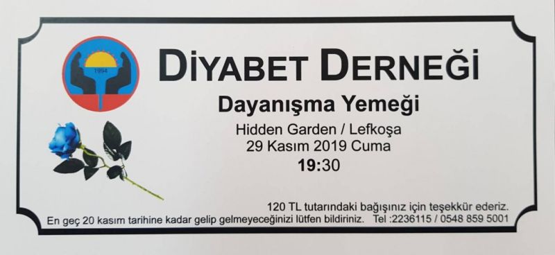 2019 yılı DAYANIŞMA YEMEĞİ