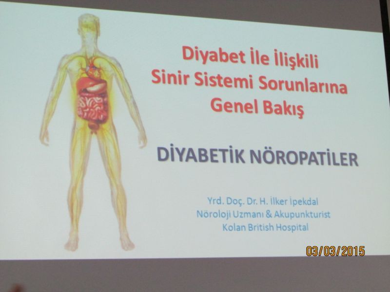 DİYABET DERNEĞİ LEFKOŞA SOHBET TOPLANTISI YAPILDI
